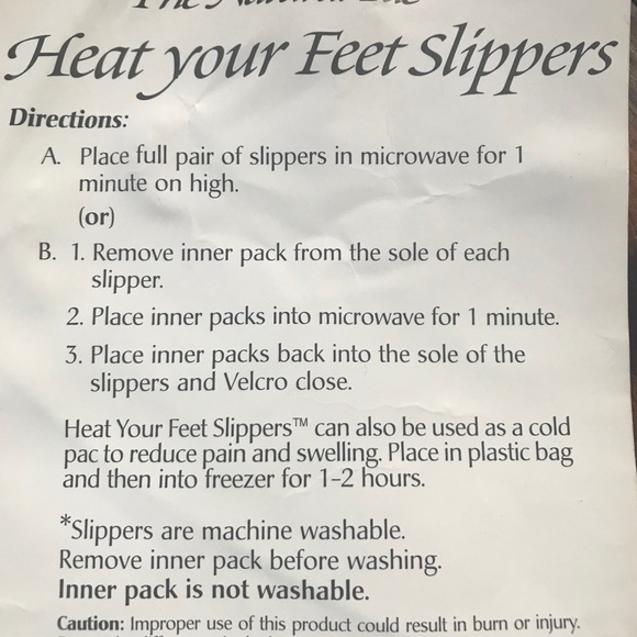 Heat Ypur Feet Slippers - Picture 3 of 5